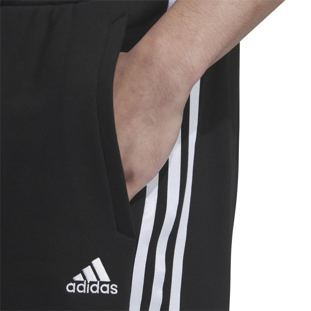 アディダス（adidas）（メンズ）エッセンシャルズプラス ルーズフィット スリーストライプス フレンチテリー ショーツ KWF04-JF3936