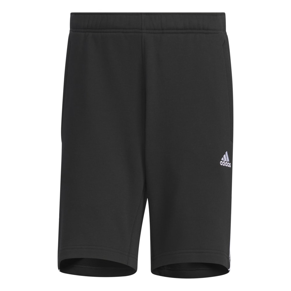 アディダス（adidas）（メンズ）エッセンシャルズプラス ルーズフィット スリーストライプス フレンチテリー ショーツ KWF04-JF3936