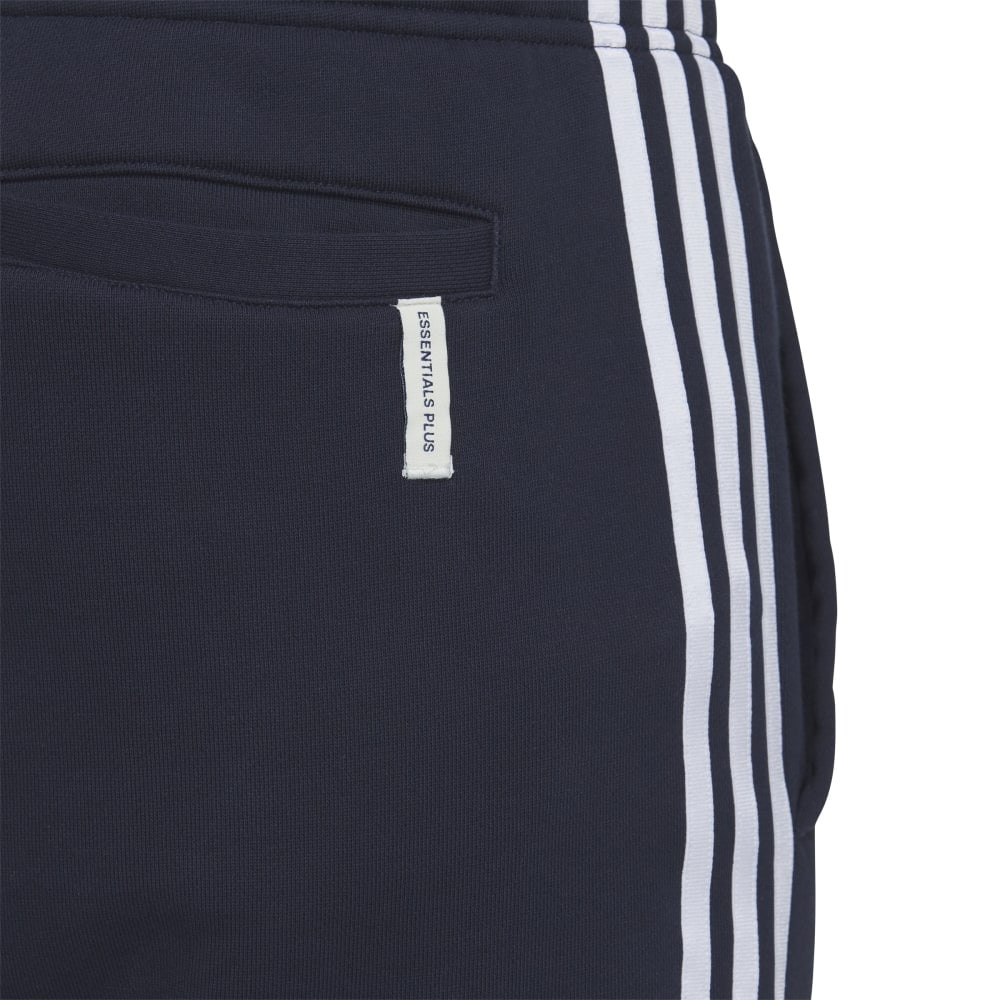 アディダス（adidas）（メンズ）エッセンシャルズプラス ルーズフィット スリーストライプス フレンチテリー ショーツ KWF04-JF3952