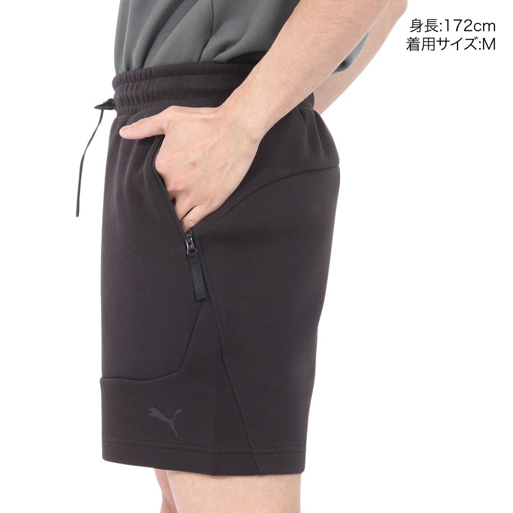 プーマ（PUMA）（メンズ）プーマ テック スウェット ショーツ 681908 01 BLK