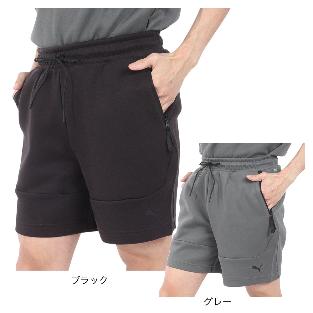 プーマ（PUMA）（メンズ）プーマ テック スウェット ショーツ 681908 01 BLK