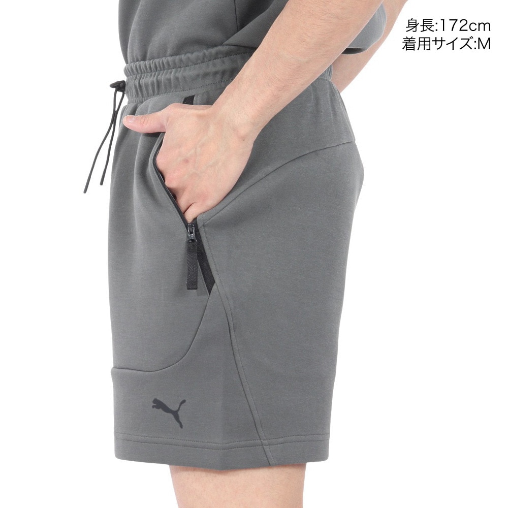 プーマ（PUMA）（メンズ）プーマ テック スウェット ショーツ 681908 80 GRY