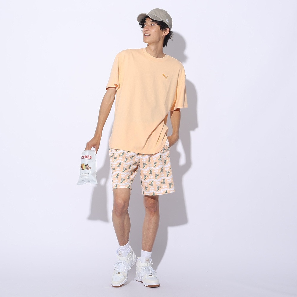 プーマ（PUMA）（メンズ）SUPER PUMA スウェットショーツ 682826 45 ORG