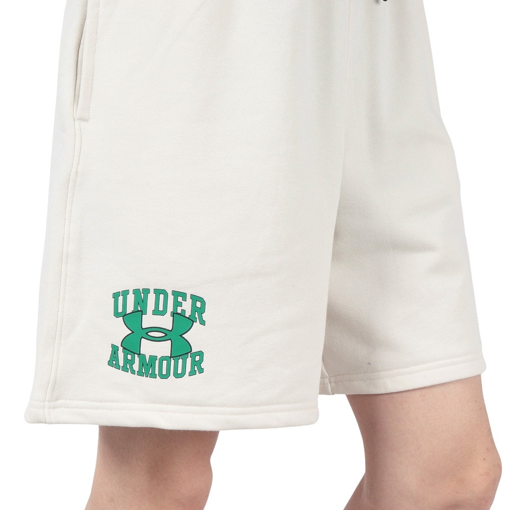 アンダーアーマー（UNDER ARMOUR）（メンズ）カリージエイト ロゴ テリー ショーツ 6003582 279