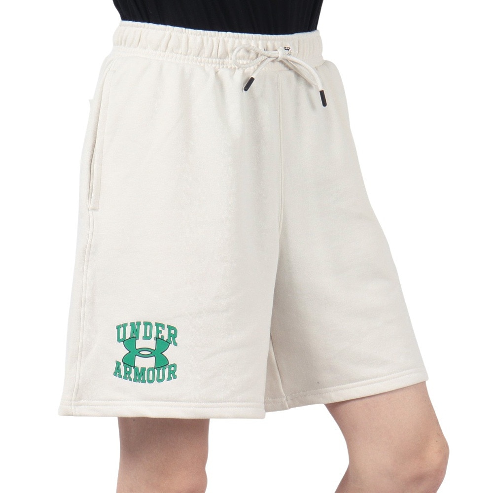 アンダーアーマー（UNDER ARMOUR）（メンズ）カリージエイト ロゴ テリー ショーツ 6003582 279