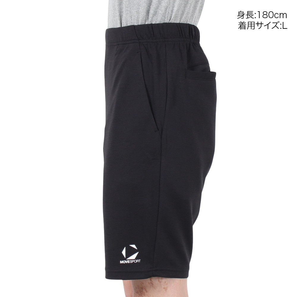 デサント（DESCENTE）（メンズ）SUNSCREEN TAIKYU ジャージハーフパンツ ST5SPZ13M BK01