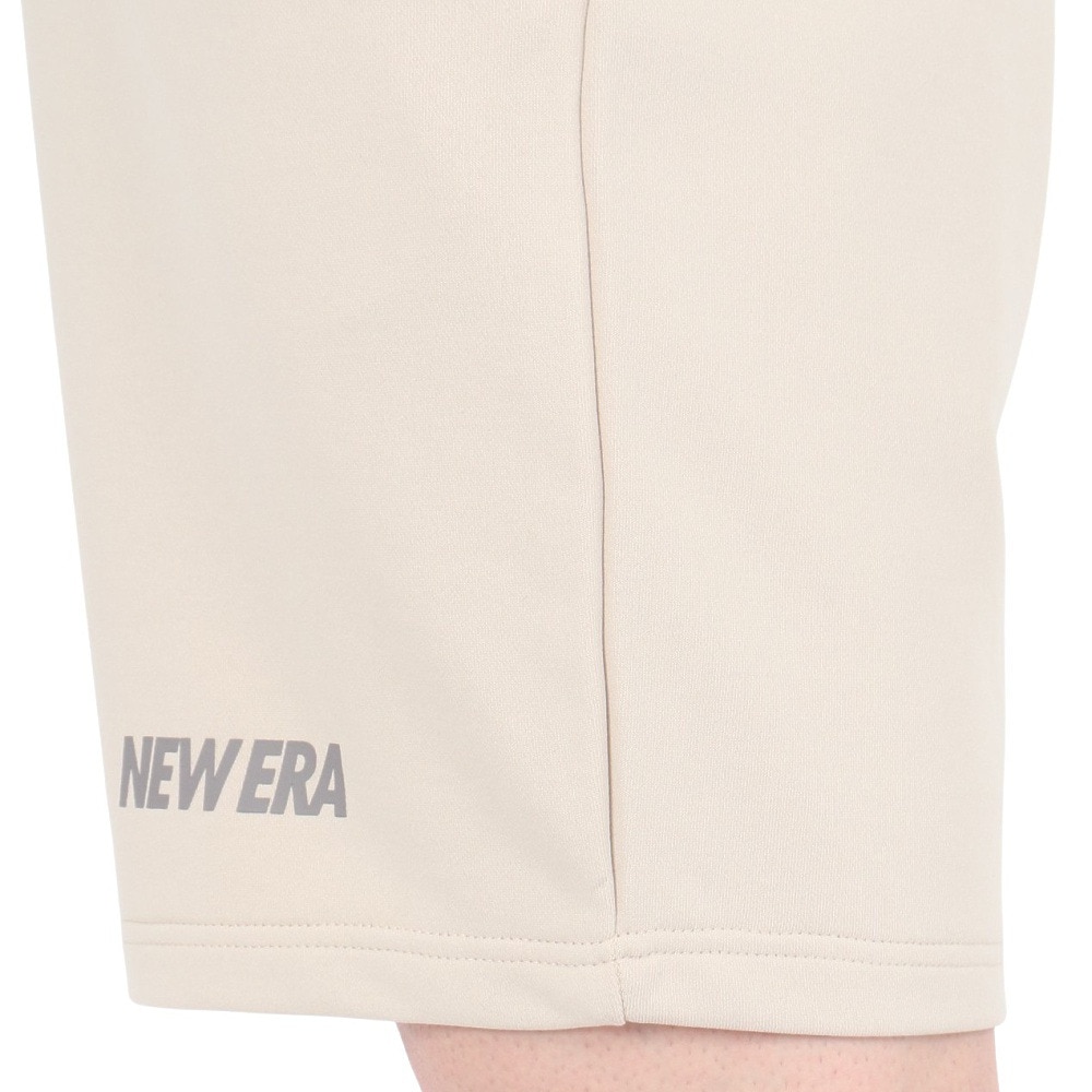 ニューエラ（NEW ERA）（メンズ）ドライスウェット ショートパンツ ワードマーク ロゴ サンドベージュ 14410187