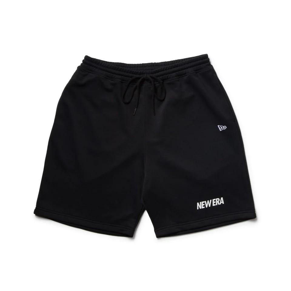 ニューエラ（NEW ERA）（メンズ）ドライスウェット ショートパンツ ワードマーク ロゴ ブラック 14410188