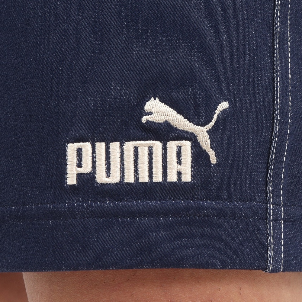 プーマ（PUMA）（メンズ）CORE HERITAGE デニムライク 10 ショートパンツ 686853 06 NVY