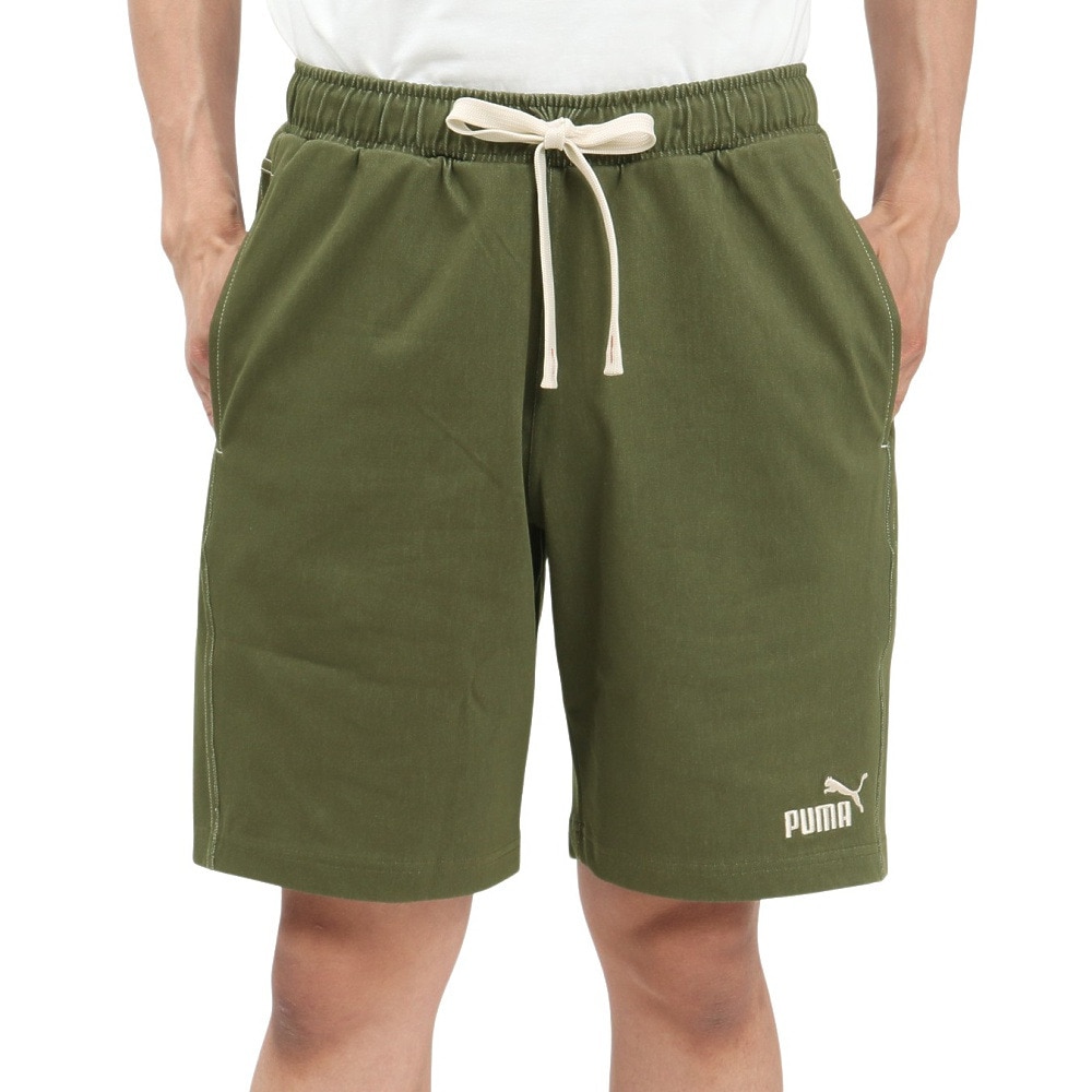 プーマ（PUMA）（メンズ）CORE HERITAGE デニムライク 10 ショートパンツ 686853 81 KHK