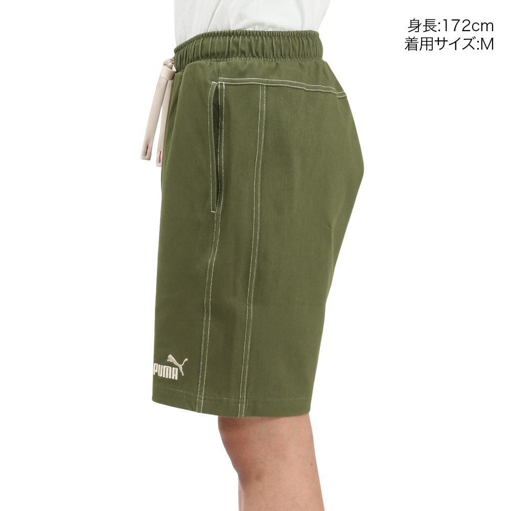 プーマ（PUMA）（メンズ）CORE HERITAGE デニムライク 10 ショートパンツ 686853 81 KHK