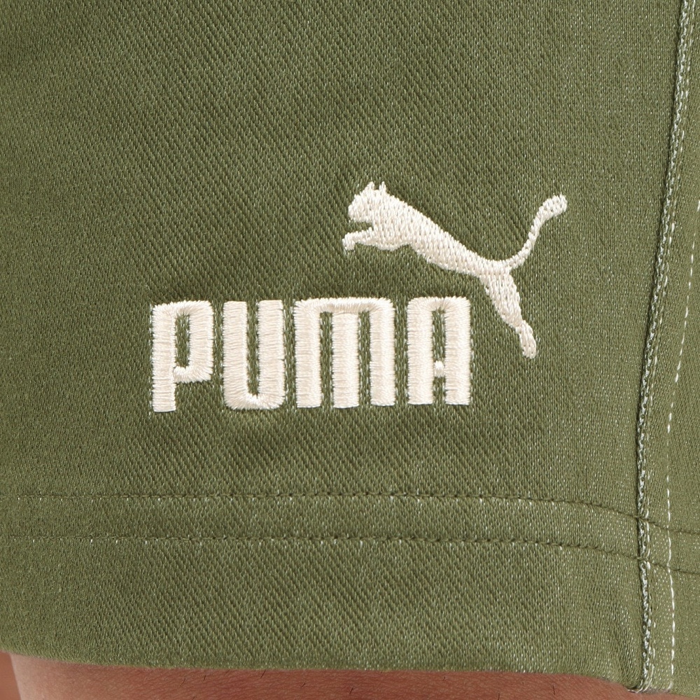 プーマ（PUMA）（メンズ）CORE HERITAGE デニムライク 10 ショートパンツ 686853 81 KHK