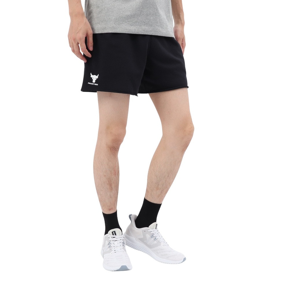 アンダーアーマー（UNDER ARMOUR）（メンズ）プロジェクトロック テリー 6インチ ショーツ 1385937 002