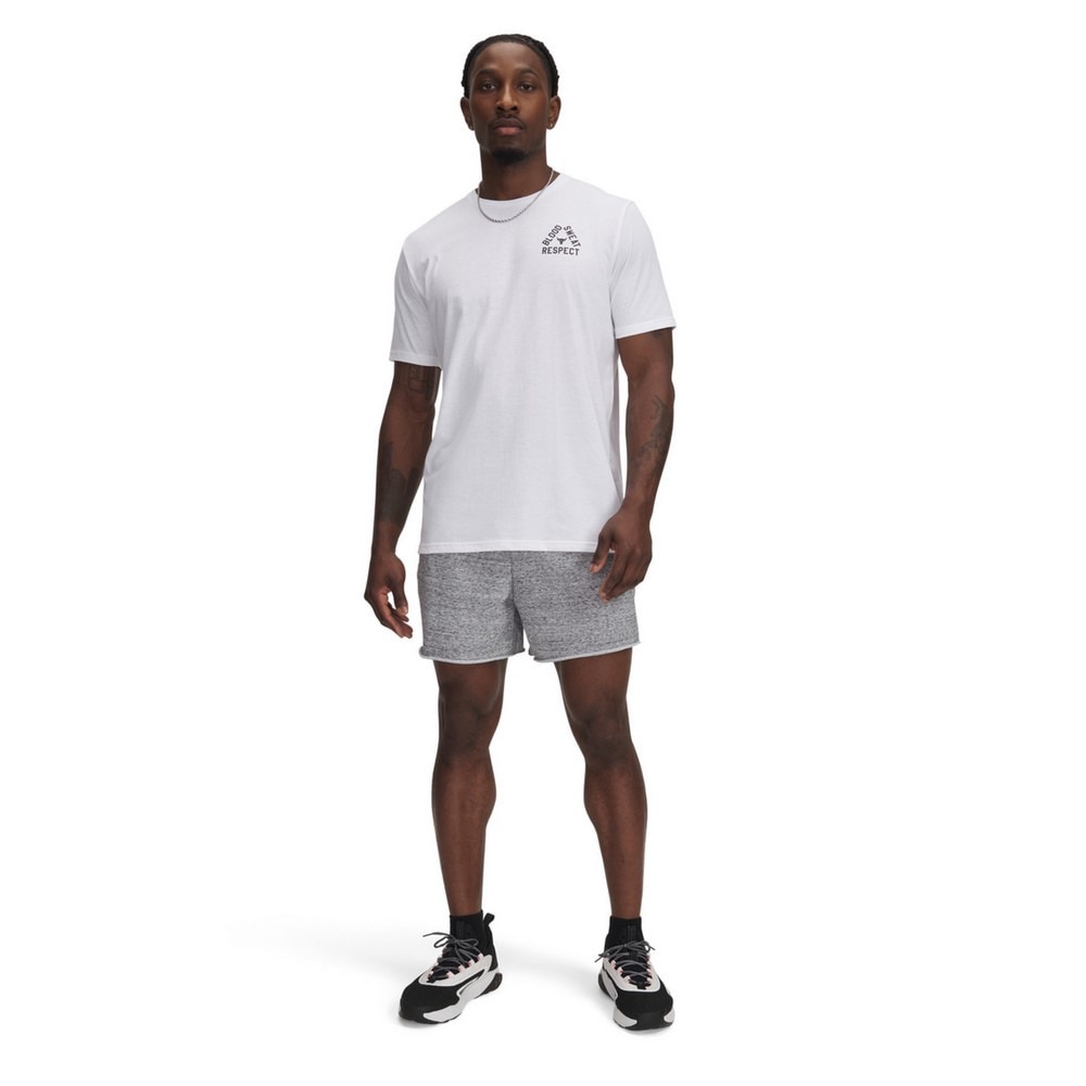 アンダーアーマー（UNDER ARMOUR）（メンズ）プロジェクトロック テリー 6インチ ショーツ 1385937 012
