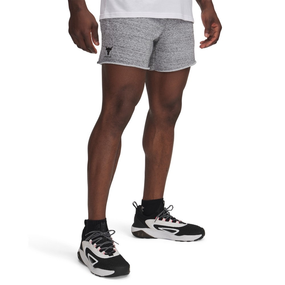 アンダーアーマー（UNDER ARMOUR）（メンズ）プロジェクトロック テリー 6インチ ショーツ 1385937 012