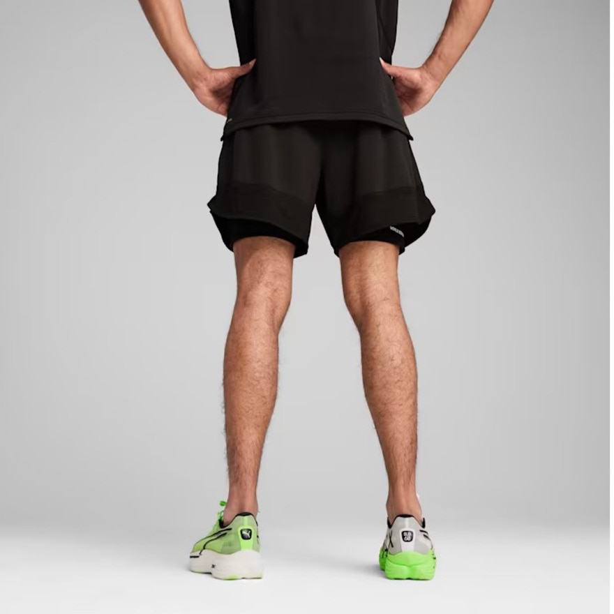 プーマ（PUMA）（メンズ）PUMA×HYROX トレーニング 2イン1 ショーツ インナーパンツ付き 526893 01 BLK