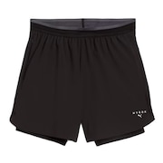 (メンズ)PUMA×HYROX トレーニング 2イン1 ショーツ インナーパンツ付き 526893 01 BLK