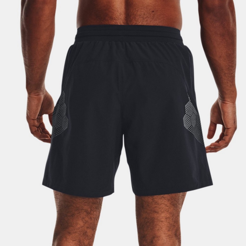 アンダーアーマー（UNDER ARMOUR）（メンズ）アーマープリント ウーブンショーツ 1370416 001