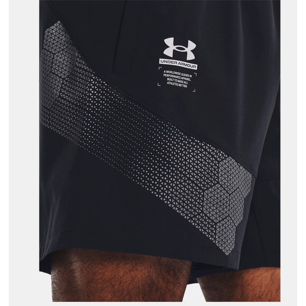 アンダーアーマー（UNDER ARMOUR）（メンズ）アーマープリント ウーブンショーツ 1370416 001