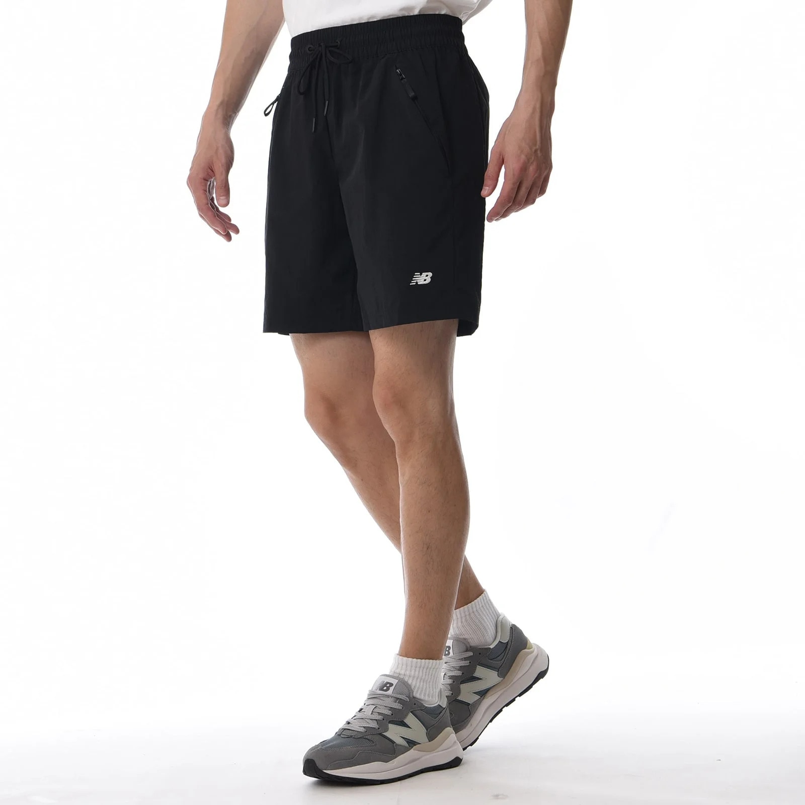 ニューバランス（new balance）（メンズ）ウーブンショーツ AMS31532BK