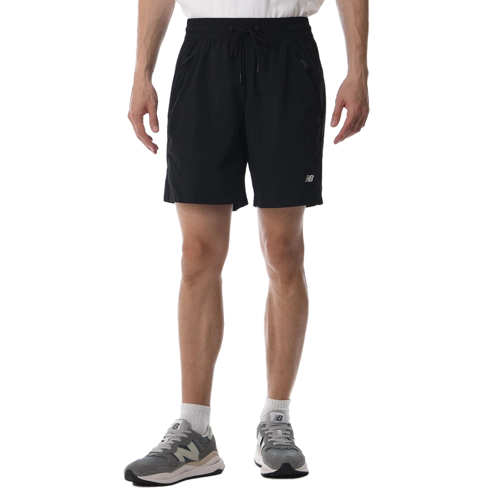 ニューバランス（new balance）（メンズ）ウーブンショーツ AMS31532BK
