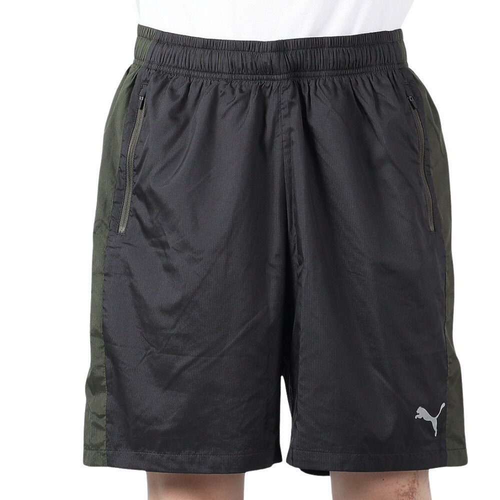 プーマ（PUMA）（メンズ）ハーフパンツ メンズ STYLE TECH ウーブンショーツ 676857 01 BLK