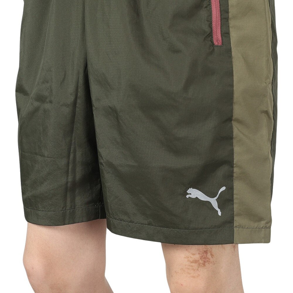 プーマ（PUMA）（メンズ）ハーフパンツ メンズ STYLE TECH ウーブンショーツ 676857 70 KHK