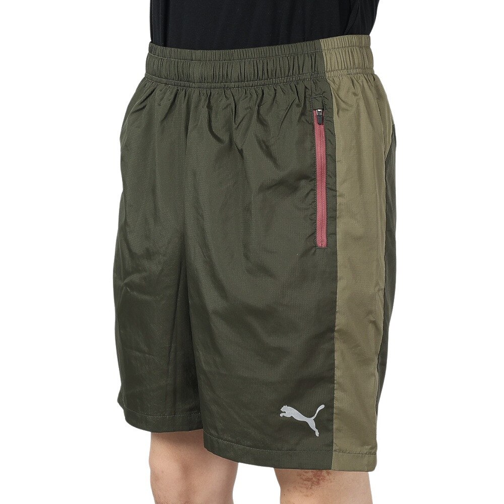 プーマ（PUMA）（メンズ）ハーフパンツ メンズ STYLE TECH ウーブンショーツ 676857 70 KHK
