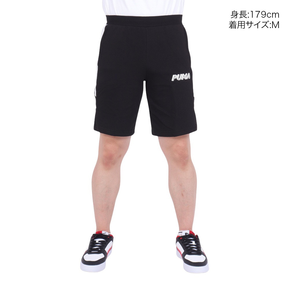 プーマ（PUMA）（メンズ）ハーフパンツ モダンスポーツ ショーツ 10 585826 01 BLK