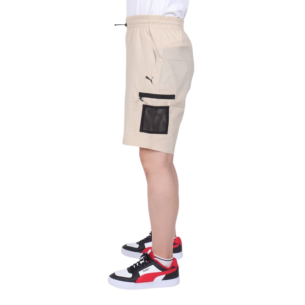 プーマ（PUMA）（メンズ）ハーフパンツ OPEN ROAD ウーブン ショーツ 673403 88 BEG