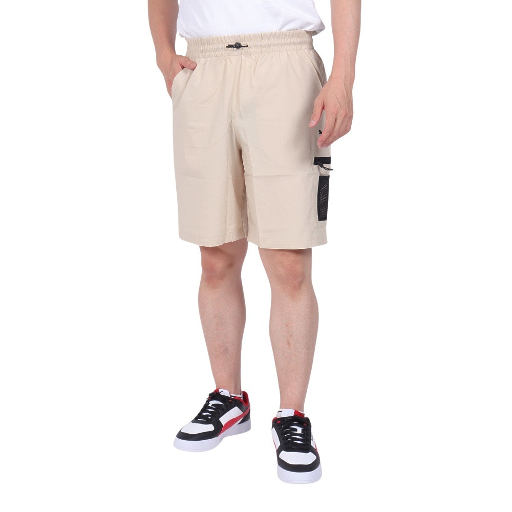 プーマ（PUMA）（メンズ）ハーフパンツ OPEN ROAD ウーブン ショーツ 673403 88 BEG