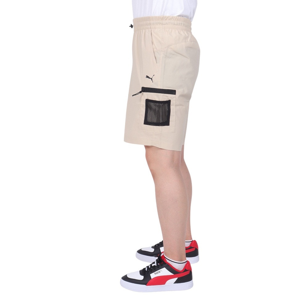 プーマ（PUMA）（メンズ）ハーフパンツ OPEN ROAD ウーブン ショーツ 9 675581 88 BEG