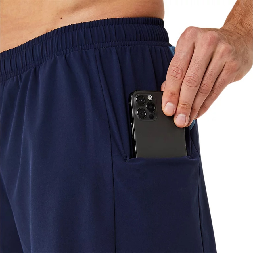 アシックス（ASICS）（メンズ）ACTIVE 2IN1ウーブンショート
