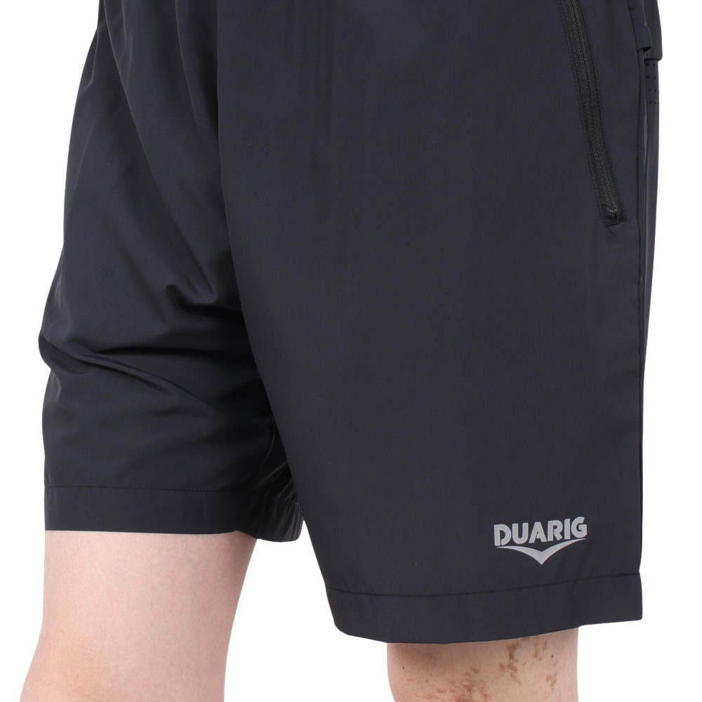 デュアリグ（DUARIG）（メンズ）絶耐撥水 UVハイカウント 布帛ショーツ 5S0004-TRPT-866EG BLK