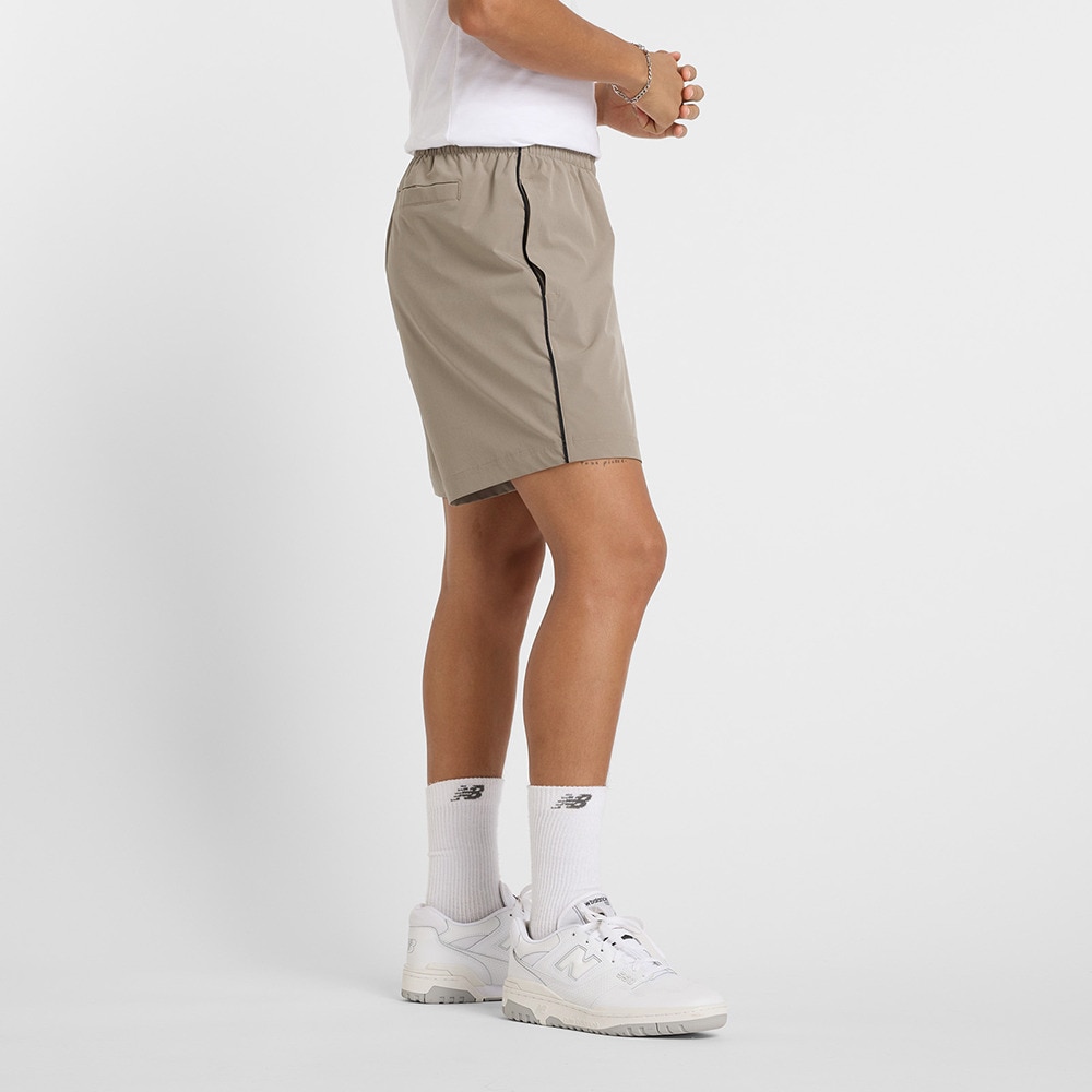 ニューバランス（new balance）（メンズ）ウーブンショーツ７インチ AMS51206DOK