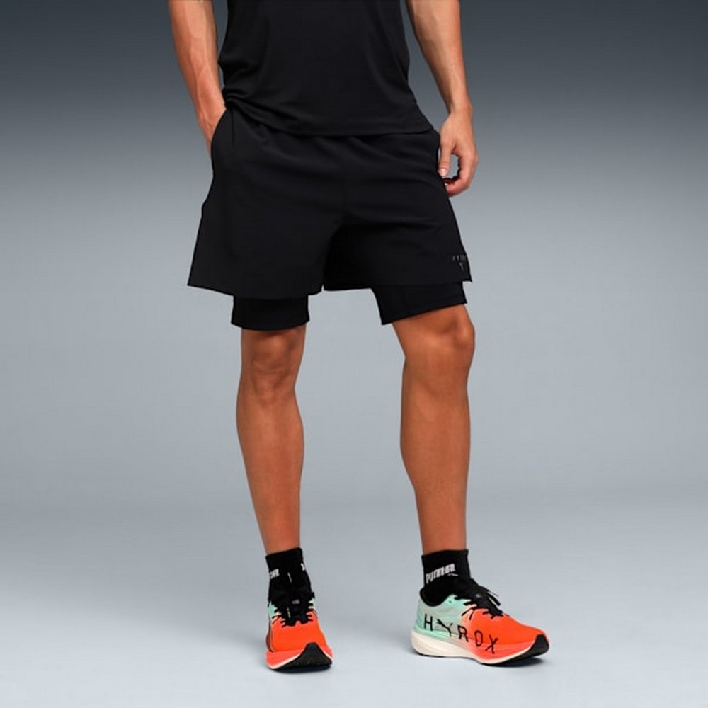 プーマ（PUMA）（メンズ）HYROX 2IN1 トレイン ショーツ 527571 01 BLK