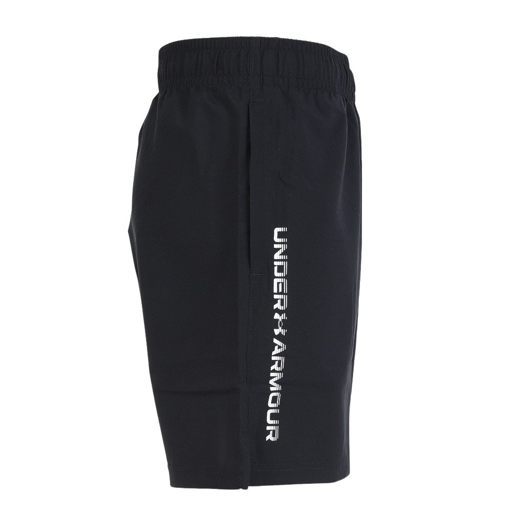 アンダーアーマー（UNDER ARMOUR）（メンズ）テック ウーブン ワードマーク ショーツ 1383356 001