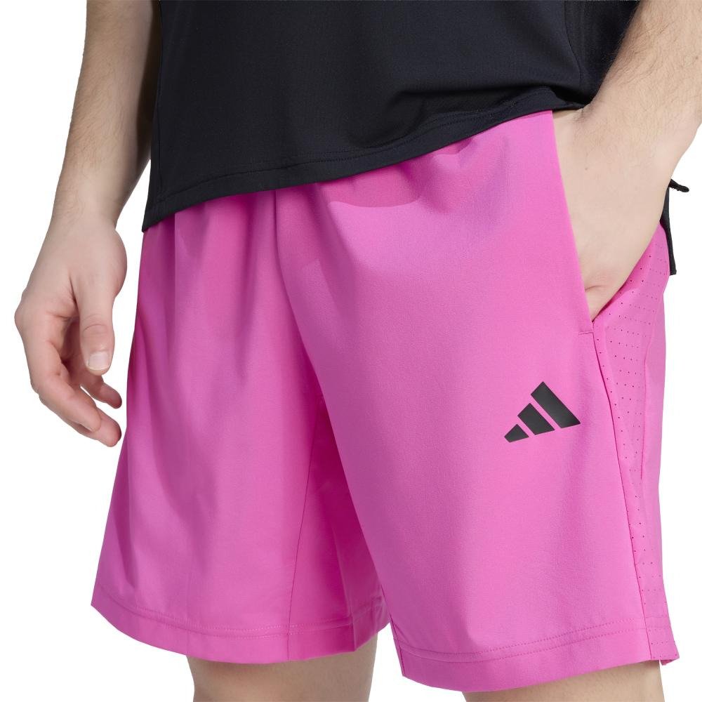 アディダス（adidas）（メンズ）ワークアウト エッセンシャルズ ベース ウーブン ショートパンツ KO457-KS7285