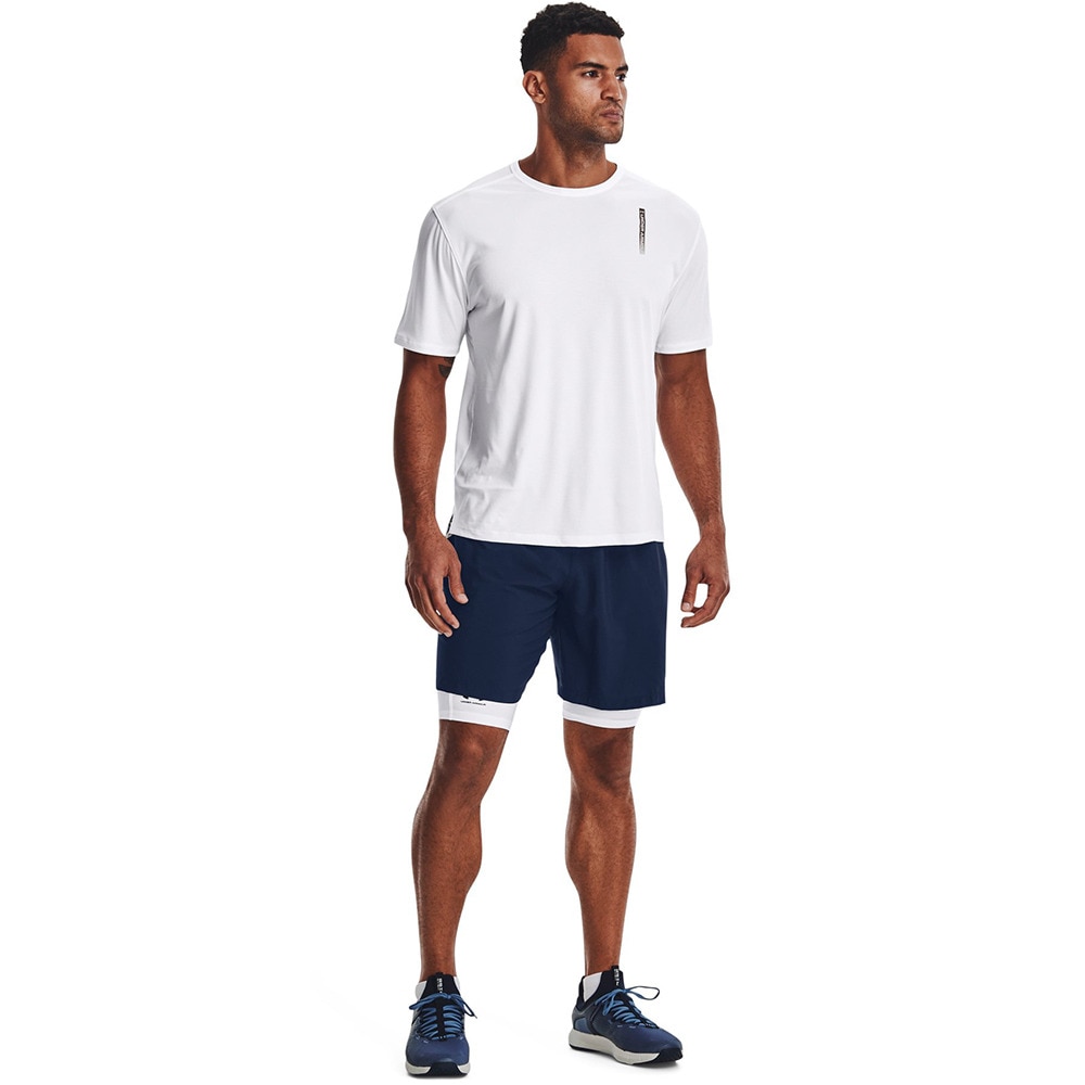 アンダーアーマー（UNDER ARMOUR）（メンズ）ウーブン グラフィック ショーツ 1370388 408