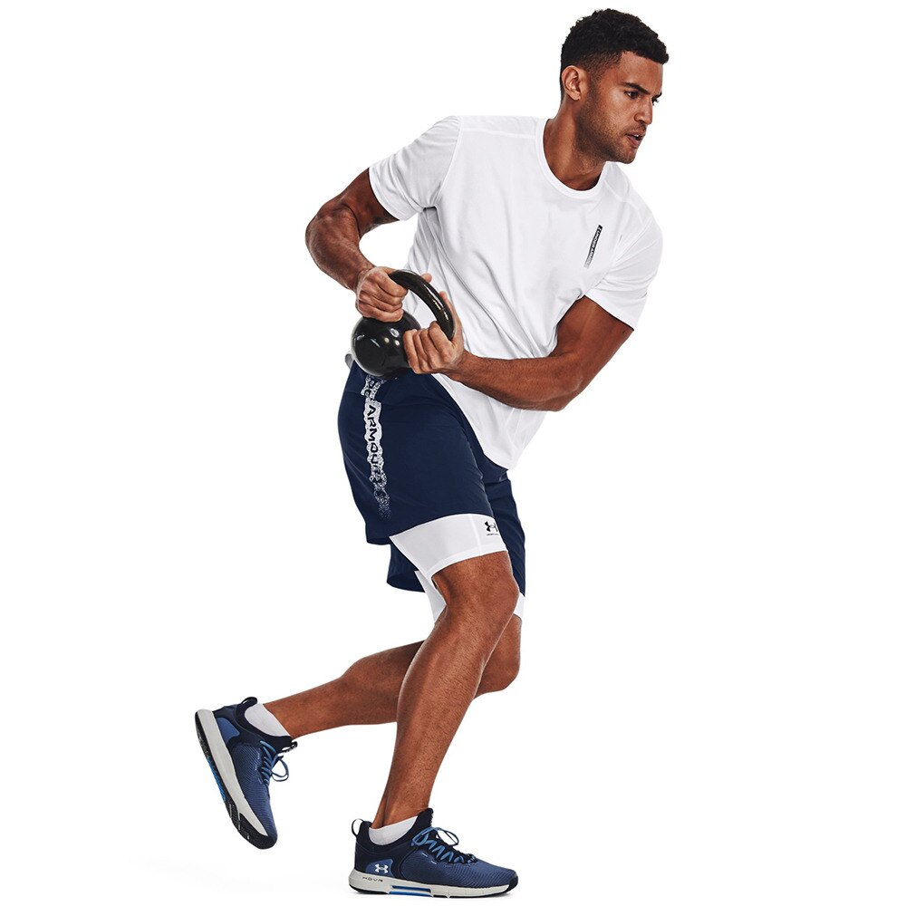 アンダーアーマー（UNDER ARMOUR）（メンズ）ウーブン グラフィック ショーツ 1370388 408
