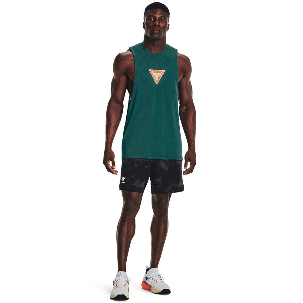 アンダーアーマー（UNDER ARMOUR）（メンズ）軽量 ハーフパンツ プロジェクトロック ウーブンショーツ 1377438 001  スポーツ用品はスーパースポーツゼビオ