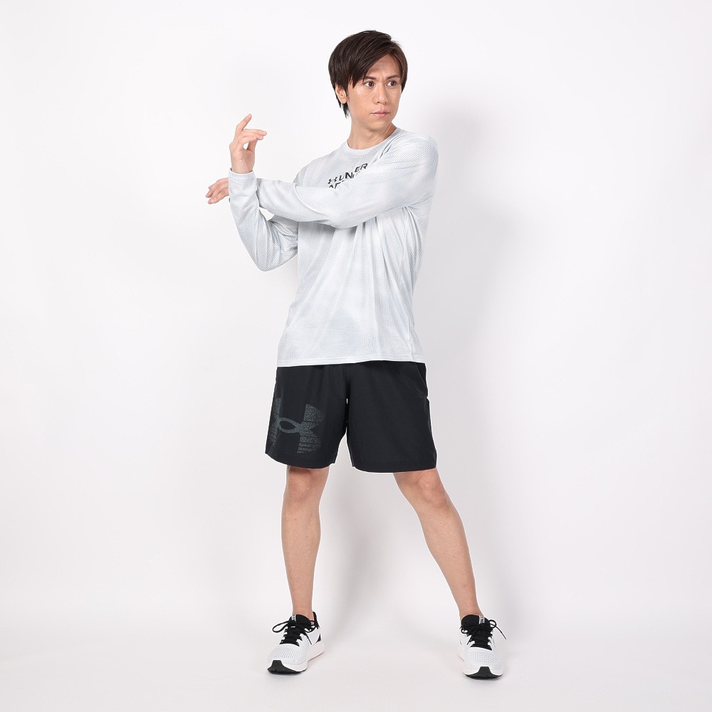アンダーアーマー（UNDER ARMOUR）（メンズ）ハーフパンツ メンズ ウーブン ロゴグラフィック ショーツ 1377139 002