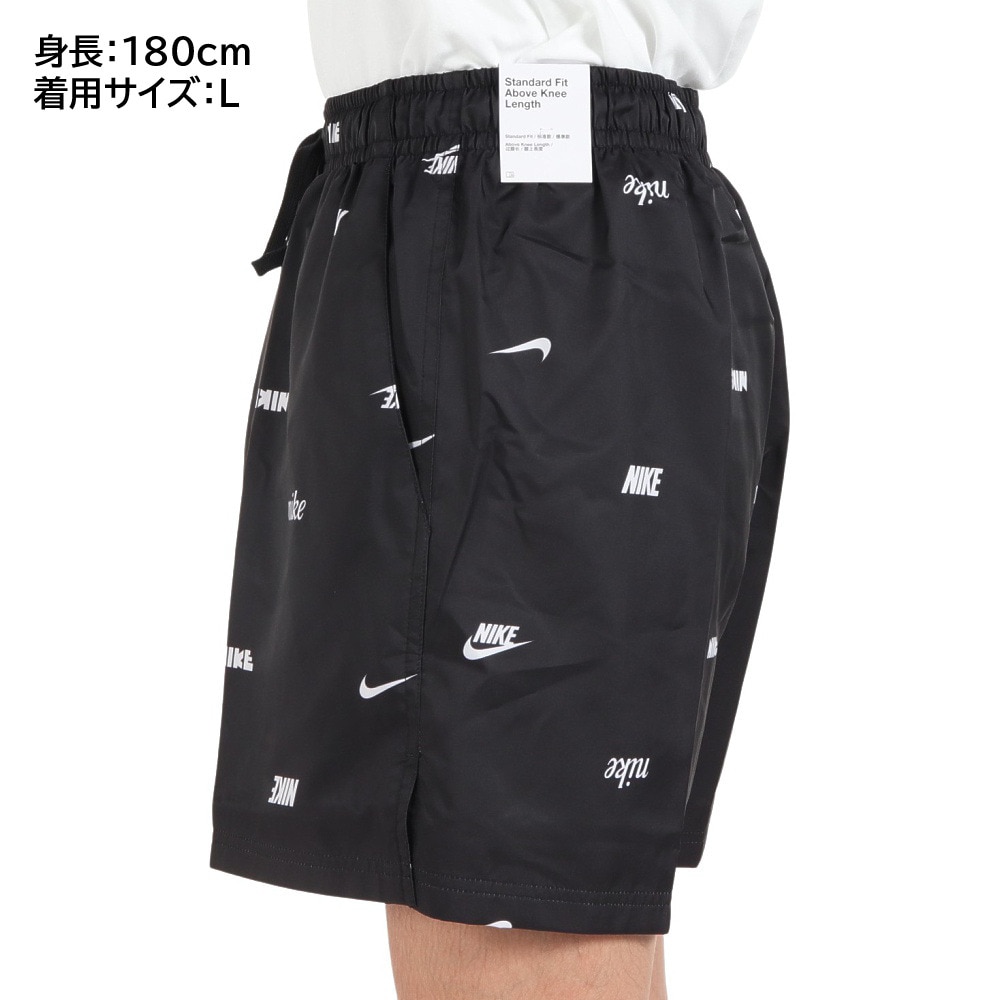 ナイキ（NIKE）（メンズ）ショートパンツ メンズ クラブ+ ウーブン オールオーバー FB7441-010