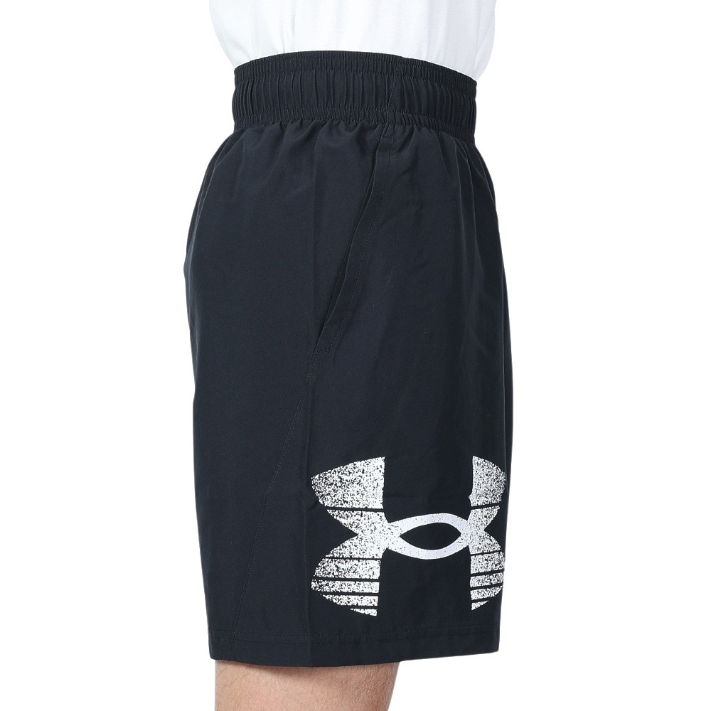アンダーアーマー（UNDER ARMOUR）（メンズ）ウーブン ロゴグラフィック ショーツ 1377139 003