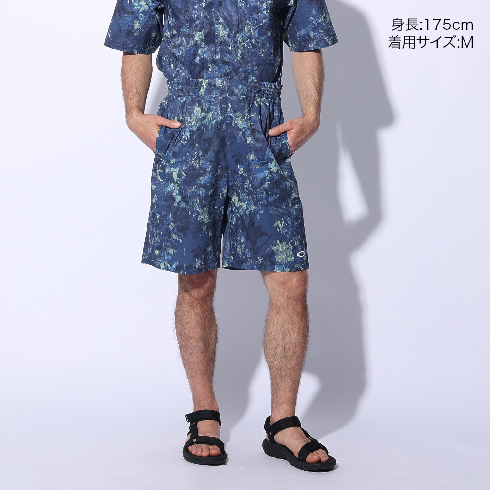 オークリー（OAKLEY）（メンズ）ESSEN グラフィック ショートパンツ FOA406588-6ZZ