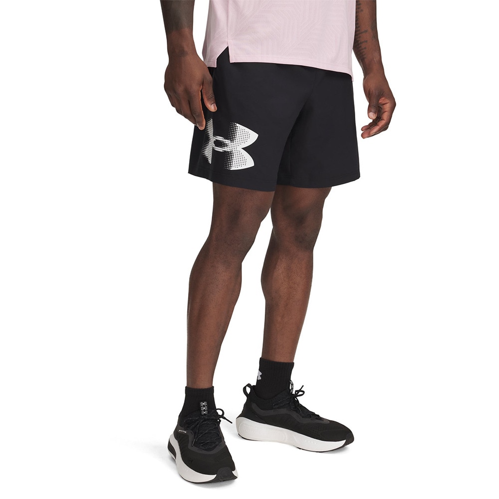 アンダーアーマー（UNDER ARMOUR）（メンズ）テック ウーブン グラフィック ショーツ 1390046 001