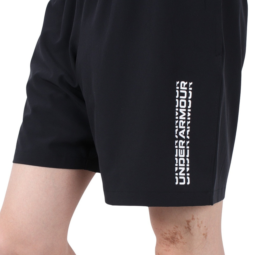 アンダーアーマー（UNDER ARMOUR）（メンズ）アンプリファイ ノベルティ ウーブンショーツ 6003580 001