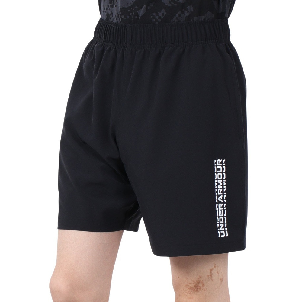 アンダーアーマー（UNDER ARMOUR）（メンズ）アンプリファイ ノベルティ ウーブンショーツ 6003580 001