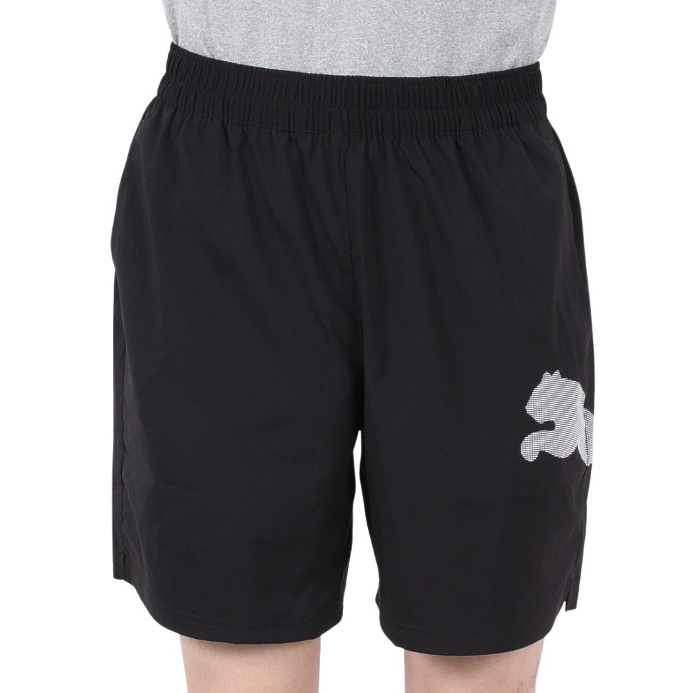 プーマ（PUMA）（メンズ）TAD ESSENTIALS BL ウーブン ショーツ 527361 01 BLK