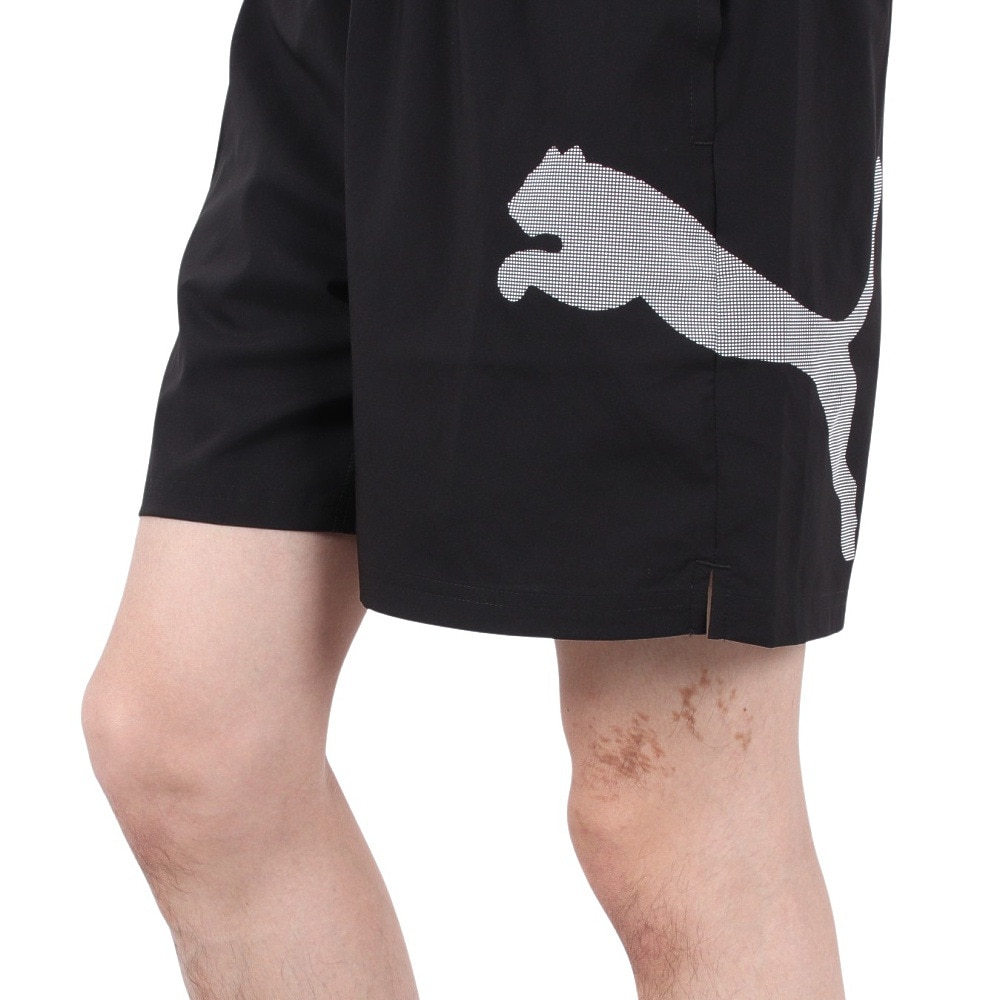 プーマ（PUMA）（メンズ）TAD ESSENTIALS BL ウーブン ショーツ 527361 01 BLK